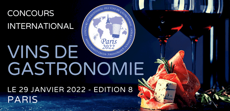2022 - Concours International des Vins de Gastronomie - Paris